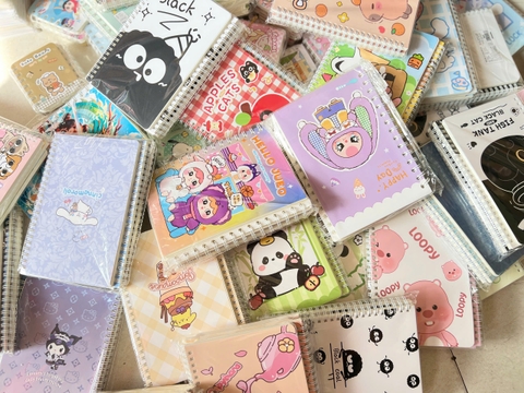 Lốc 4 Sổ Lò Xo A5 Nhiều Mẫu ND01339