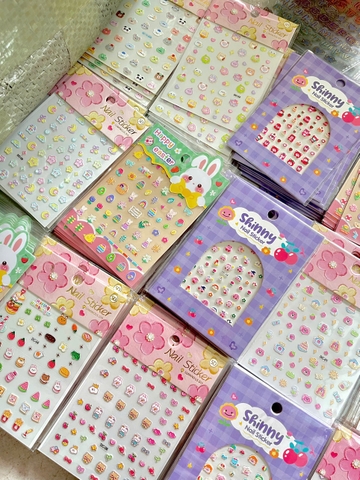 Set 10 Sticker Dán Móng RC2542