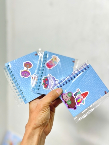 Sổ Lò Xo Xanh Hoạt Hình RC872