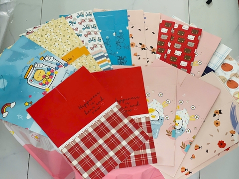 Hộp IN Họa Tiết Tự Xếp Dán