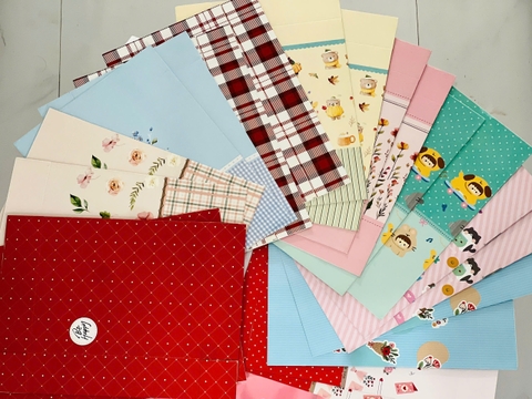 Hộp IN Họa Tiết Tự Xếp Dán