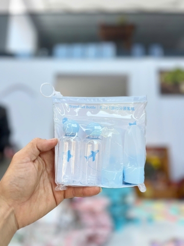 Set 4 Chai Chiết Xanh RC393