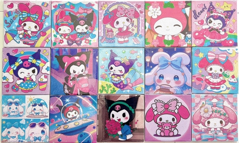 Tranh Đá Size 20*20 ND87