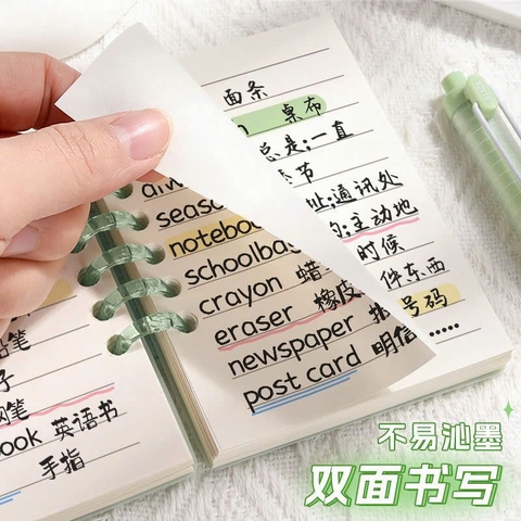 Sổ A7 Nhựa Màu