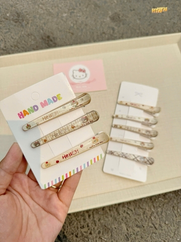 Set 10 Kẹp Mái Hoạt Hình RCKM3502