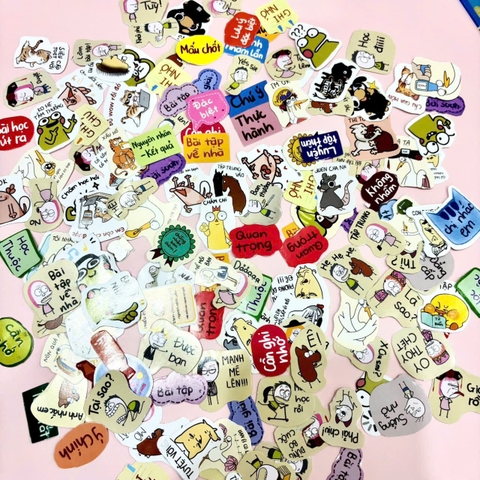 SET  Sticker MEME RCSTK3572