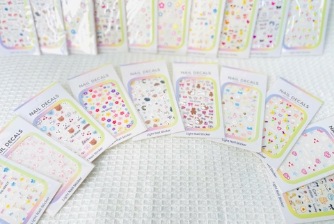 Set 10 Sticker Dán Móng RCSTK11
