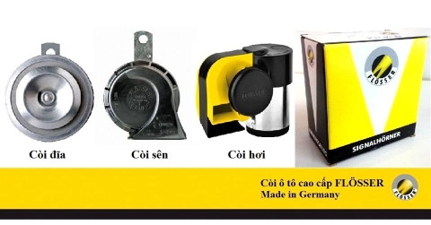 Còn Sên Flosser Đức: Liên Việt Auto Chuyên Cung Cấp Còi Sên Flosser Đức