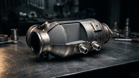 BỘ LỌC HẠT DPF MÁY DẦU BỊ NGHẸT BÁO LỖI P2463: CẠM BẪY CHẠY PHỐ VÀ QUY CHUẨN NHỚT C3
