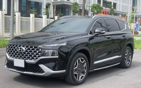 Xe mới khan hàng, giá bán Hyundai Santafe cũ liên tục nhảy múa