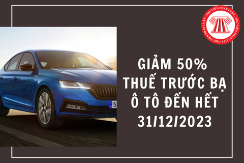 Người tiêu dùng thờ ơ dù Chính phủ đã giảm 50% lệ phí trước bạ