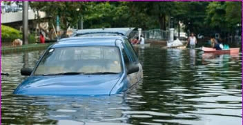 Các cách cứu ôtô mùa lũ