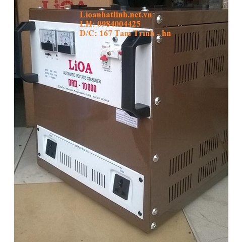 ỔN ÁP LIOA 10KVA DẢI 50V DRII-10000 HÀNG TỒN KHO THẾ HỆ 1