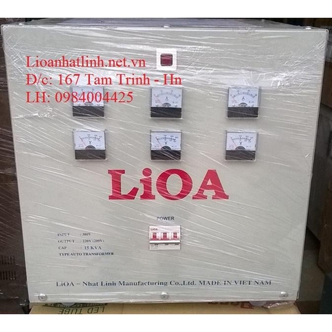 BIẾN ÁP CÁCH LY 380V/220V/200V 15KVA - 15KW