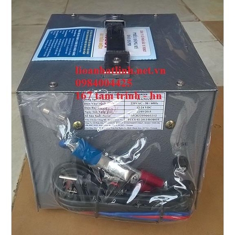 NẠP ẮC QUY ROBOT 20A CÓ TĂNG ĐIỆN