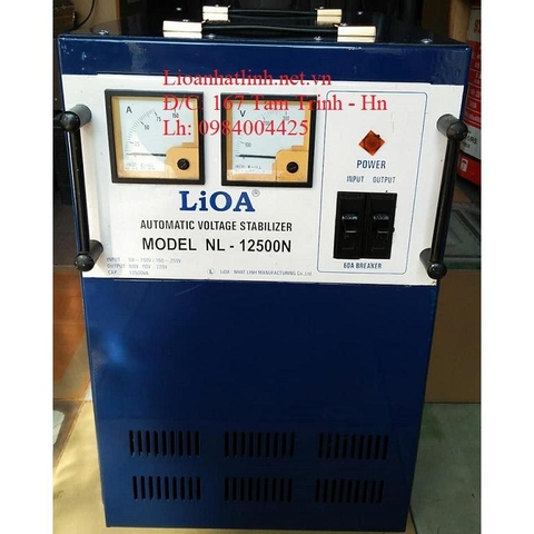 ỔN ÁP LIOA 12.5KVA CŨ