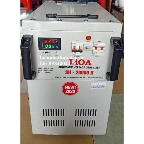ỔN ÁP LIOA 20KVA - 20KW SH - 20000 II ĐỜI MỚI NHẤT 2024 - 2025 DÂY ĐỒNG 100%