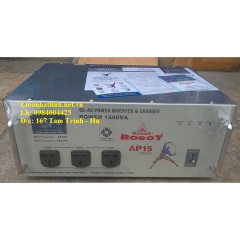 BỘ KÍCH ĐIỆN ROBOT 1500W - 1500VA