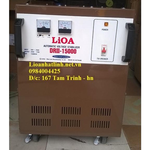 ỔN ÁP LIOA 15KVA - 15000VA - 15000 GIÁ BAO NHIÊU TIỀN ?