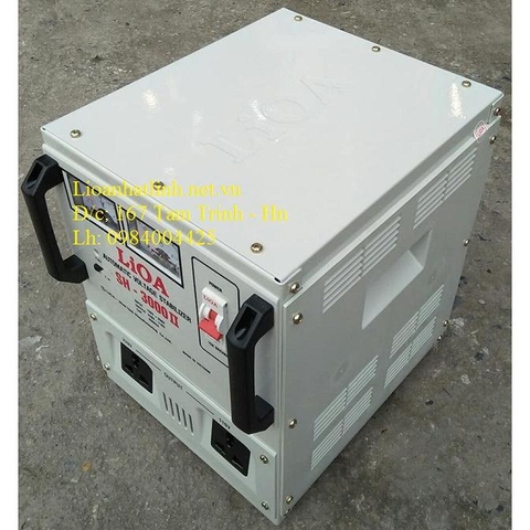 ỔN ÁP LIOA 3KVA - 3KW MÃ SẢN PHẨM SH - 3000 II ĐỜI MỚI NHẤT 2024 - 2025 DÂY ĐỒNG 100%