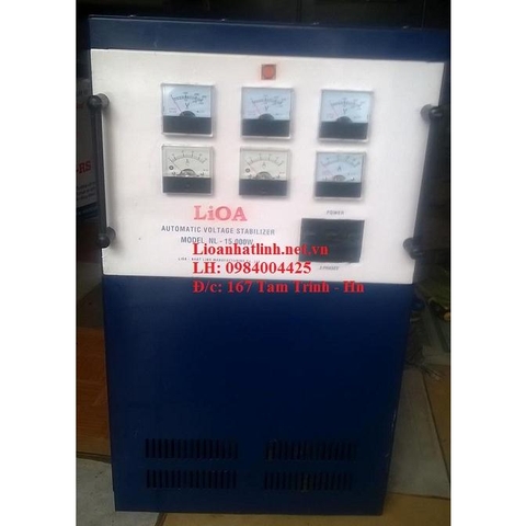 ỔN ÁP LIOA CŨ 15KVA 3 PHA