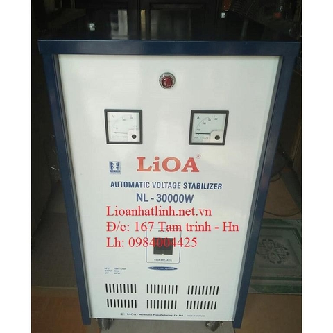 ỔN ÁP LIOA 30KVA CŨ
