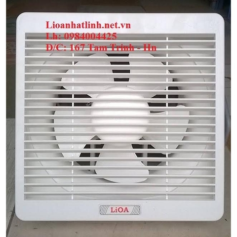 QUẠT THÔNG GIÓ ( HÚT GIÓ ) LIOA GẮN TƯỜNG CÁNH 15CM