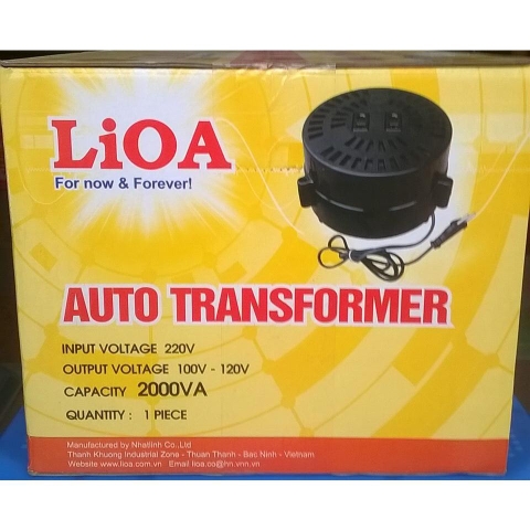 BỘ CHUYỂN ĐIỆN 220V SANG 100V - 110V - 120V