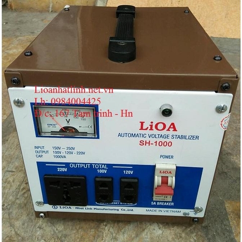 ỔN ÁP LIOA 1KVA HÀNG CŨ ĐÃ QUA SỬ DỤNG ĐẸP NHƯ MỚI