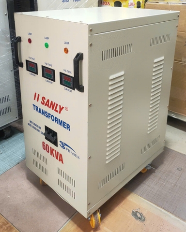BÁN MÁY BIẾN ÁP 3 PHA 60KVA 380V 220V 220V GIÁ RẺ