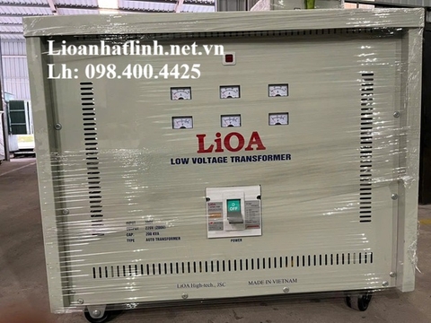 BIẾN ÁP LIOA 200KVA 3 PHA