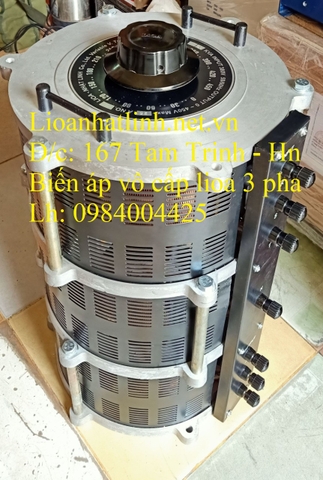 BIẾN ÁP VÔ CẤP LIOA 3 PHA 15KVA - 25A