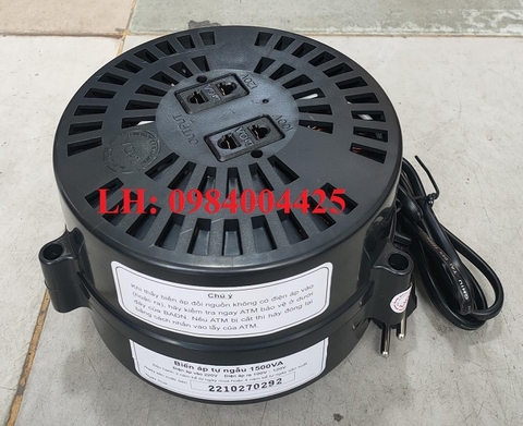 CỤC BIẾN ĐIỆN 220V THÀNH 100V - 110V - 120V LIOA 1500VA - 1500W GIÁ RẺ
