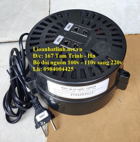 BỘ ĐỔI NGUỒN 100V - 110V SANG 220V LIOA