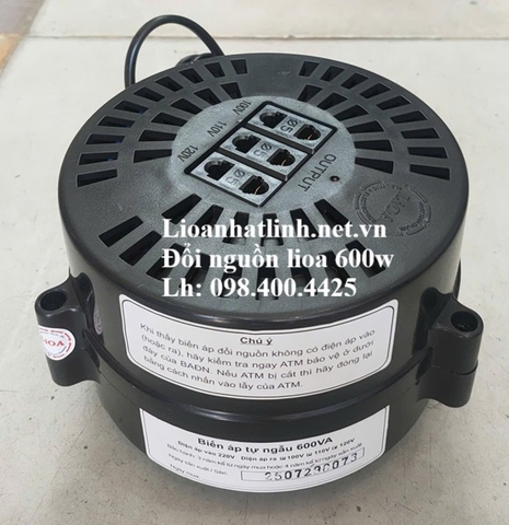 ĐỔI NGUỒN LIOA 1 PHA 600VA - 600W