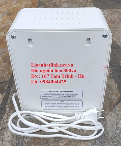 BỘ ĐỔI NGUỒN LIOA 800VA - 800W DÂY ĐỒNG 100%