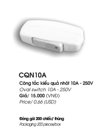 CÔNG TẮC QUẢ NHÓT LIOA 10A - 2200W