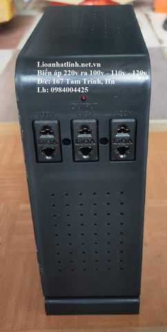 CỤC BIẾN ĐIỆN 220V RA 100V - 110V - 120V LIOA 1000VA - 1000W GIÁ RẺ