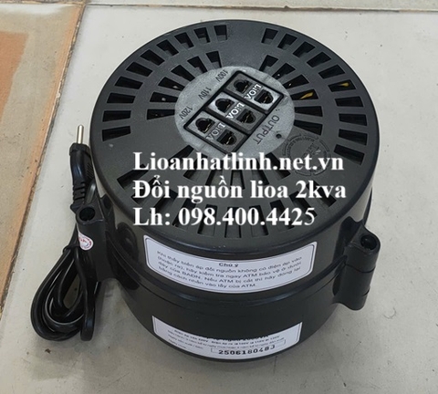 BỘ ĐỔI NGUỒN LIOA 1 PHA 2KVA - 2000W