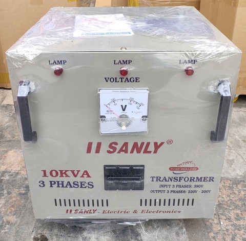 GIÁ BIẾN ÁP 380V 3 PHA 380V/ 200V/ 220V 10KVA RẺ NHẤT THỊ TRƯỜNG