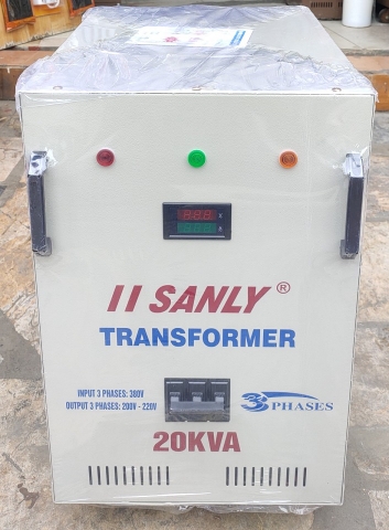 GIÁ BIẾN ÁP 380V 3 PHA 380V/ 200V/ 220V 20KVA RẺ NHẤT THỊ TRƯỜNG