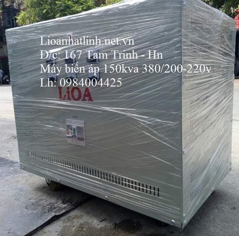 BIẾN ÁP LIOA 150KVA 3 PHA