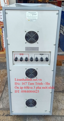 GIÁ ỔN ÁP LIOA 60KVA 3 PHA SH3 - 60K II ĐỜI MỚI NHẤT