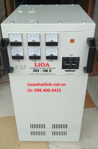 ỔN ÁP LIOA 10KVA 3 PHA SH3 - 10K THẾ HỆ 1