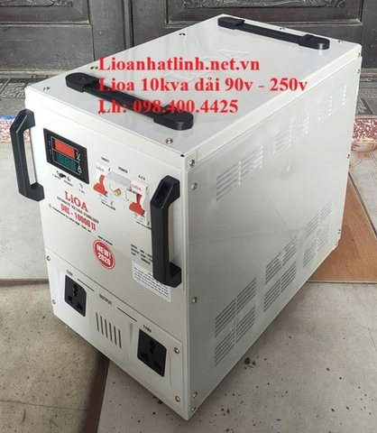 ỔN ÁP LIOA 10KVA - 10KW DRI - 10000 II ĐỜI MỚI NHẤT, DÂY ĐỒNG 100%