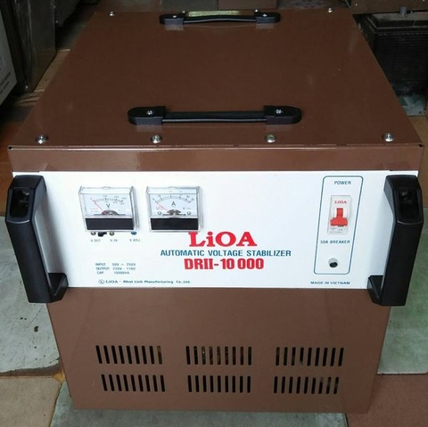 ỔN ÁP LIOA 10KVA DẢI 50V DRII-10000 HÀNG TỒN KHO THẾ HỆ 1