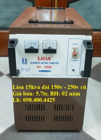 LIOA 15KVA CŨ