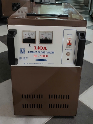 ỔN ÁP LIOA 15KVA - 15KW - 15KG - 15KV CŨ DẢI 150V ~ 250V MODEL SH - 15000