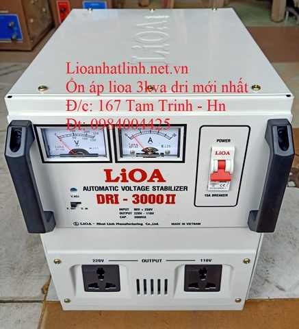 ỔN ÁP LIOA 3KG - 3KV - 3 KÝ GIÁ RẺ
