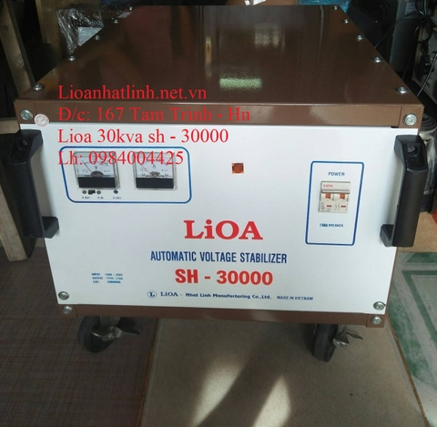 ỔN ÁP LIOA 30KVA - 30K SH-30000 THẾ HỆ 1 GIÁ RẺ